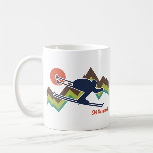 Ski Vermont Kaffeetasse (Links)