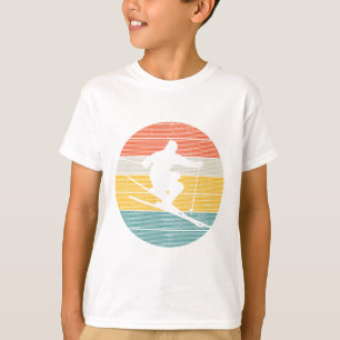 Ski Vintage - Skifahren Wintersport Freeski Skifah T-Shirt