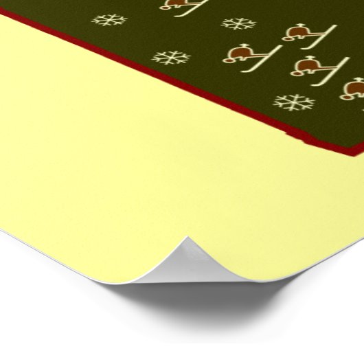 Ski VT Poster (Ecke)