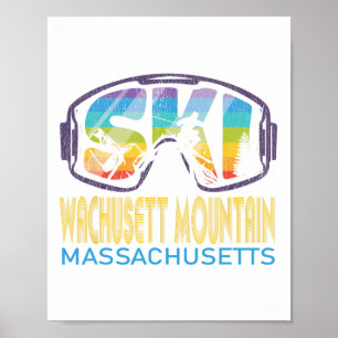Ski Wachusett Mountain Machusetts Skiurlaub  Poster