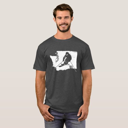 Ski Washington T-Shirt (Vorne ganz)
