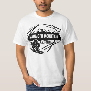 Ski-Wertt-stück Mammoth Mountain Kalifornien T-Shirt