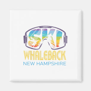 Ski Whaleck New Hampshire Skiurlaub Magnet