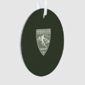 Ski Whistler British Columbia Ornament (Vorderseite)
