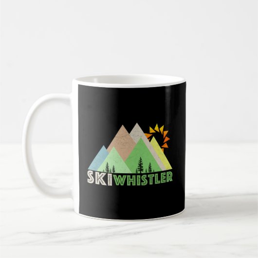 Ski Whistler Whistler Bc Kaffeetasse (Links)