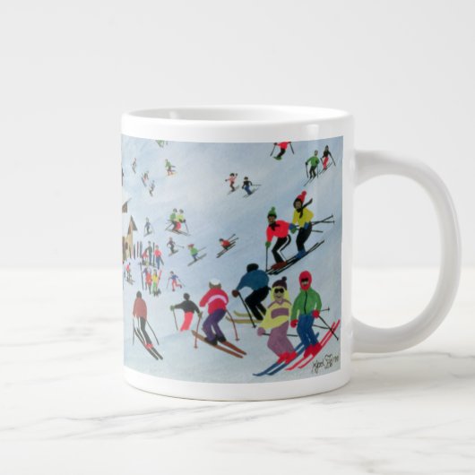 Ski Whizzz! 1991 Jumbo-Tasse (Rechts)