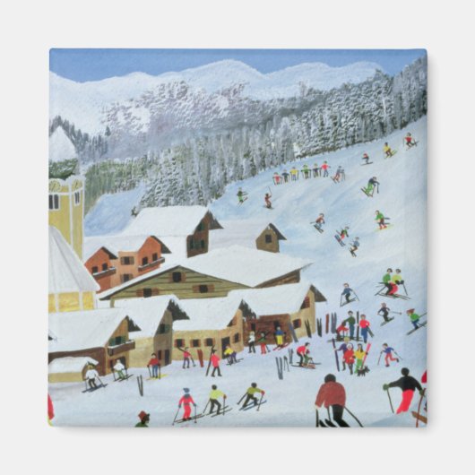 Ski Whizzz! 1991 Magnet (Vorne)