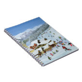 Ski Whizzz! 1991 Notizblock (Rechte Seite)