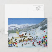 Ski Whizzz! 1991 Postkarte (Vorne/Hinten)