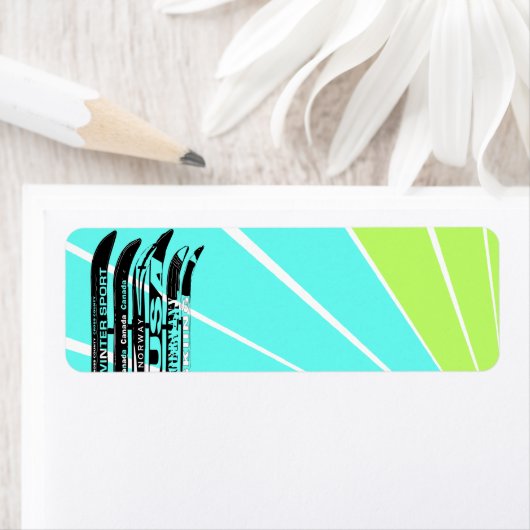 Ski Winter-Sportlabel (Insitu)