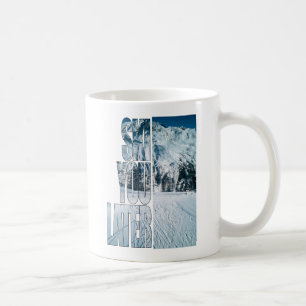 Ski You Later Lustiger Skifahren Wintersport-Gesch Kaffeetasse