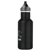 Ski you Spater Mountains Wintersport Edelstahlflasche (Rechts)