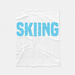 Ski-Zitate Papa Skifahrer Partygeschenke Geburtsta Fleecedecke