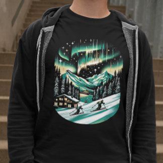 Skiabenteuer Aurora Unisex T-Shirt