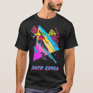 Skiabenteuer in Südkorea T-Shirt