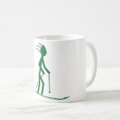 Skiabenteuer Kaffeepause Tasse (VorderseiteRechts)