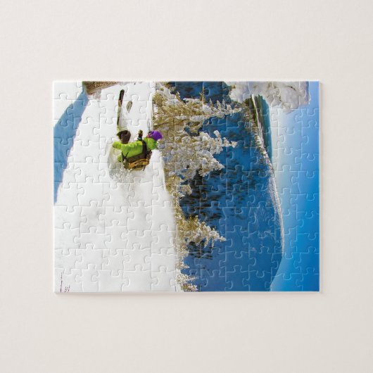 Skiabfahrt, Pyunturi Puzzle (Horizontal)