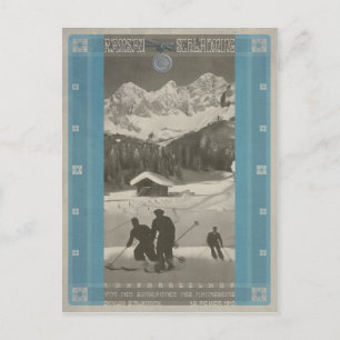 Skiabfahrtslauf Ramsau-Schladming Postkarte