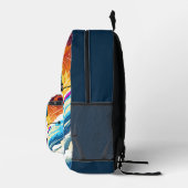 Skiaktion Bedruckter Rucksack (Rechts)