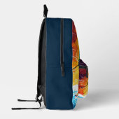 Skiaktion Bedruckter Rucksack (Links)