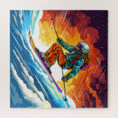 Skiaktion Puzzle (Horizontal)