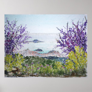 Skiathos at Eastertime Poster