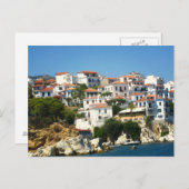 Skiathos, Griechenland Postkarte (Vorne/Hinten)