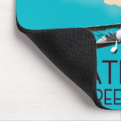 Skiathos Griechenland Reiseplakat Mousepad (Ecke)