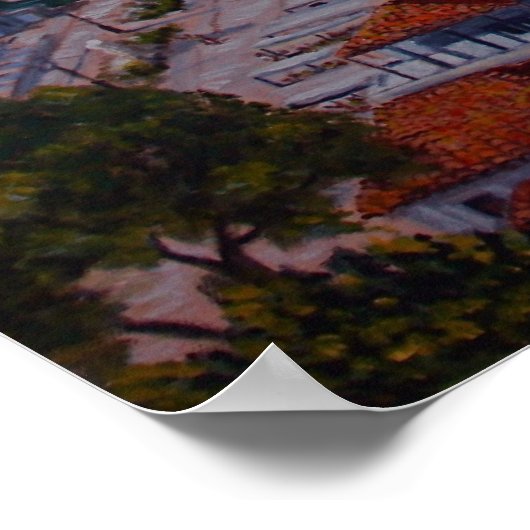 Skiathos Hafen 2 Poster (Ecke)