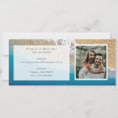 Skiathos Wedding Destination Ticket Boarding Pass Einladung (Rückseite)