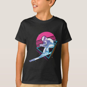 Skiausflug Skifahren Retro Vintage 80er 90er T-Shirt