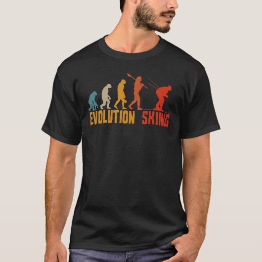 Skiausrüstung für Skifahrer - Evolution 2 T-Shirt (Vorderseite)