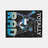 Skiausrüstung Nordischer Skifahrer Ski Total Rad Fleecedecke (Vorderseite (Horizontal))