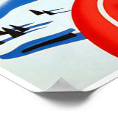 Skiaustria-Plakat Poster (Ecke)