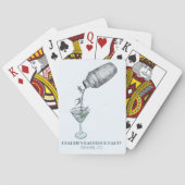 Skibachelorparty Spielkarten (Rückseite)