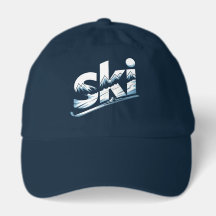 Skiberg-Grafikmütze – Wintersportmütze