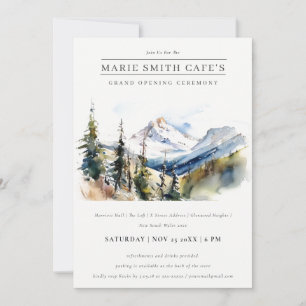 Skiberg Telluride Colorado Eröffnungszeremonie Einladung