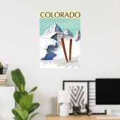 Skiberge Poster (Heimbüro)