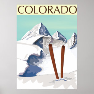 Skiberge Poster