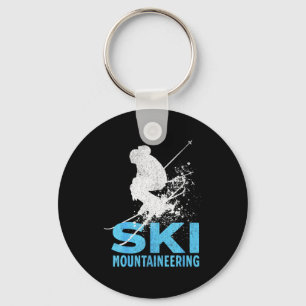 Skibergsteigen schlüsselanhänger