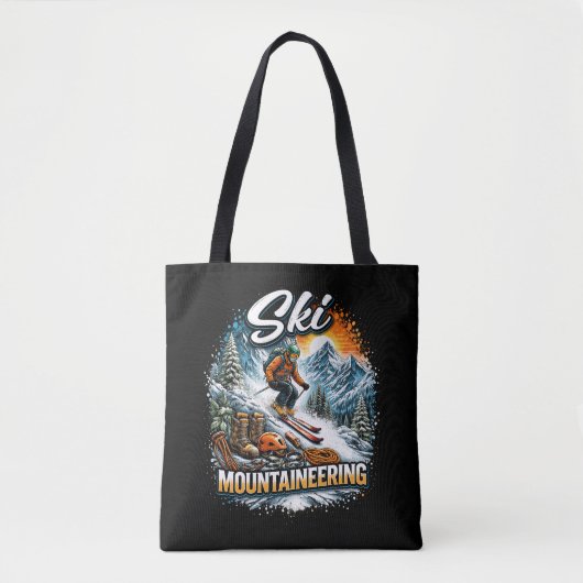 Skibergsteigen Tasche (Vorderseite)