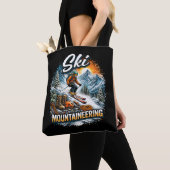 Skibergsteigen Tasche (Von Nahem)