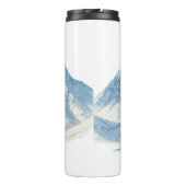 Skibergsteiger-Kaffeetasse Thermosbecher (Rückseite)