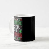 Skibidi 67 Rizzmas Funny Six Seven Meme Christmas Kaffeetasse (Vorderseite Links)