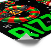 Skibidi 67 Rizzmas Funny Six Seven Meme Christmas  Poster (Ecke)