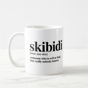 Skibidi Definition Kaffeetasse