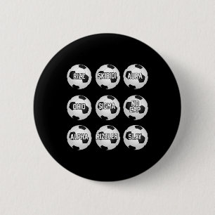 Skibidi Fußball Rizzler Sigma Junge Rizz Fußball L Button