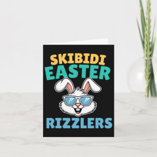 Skibidi Oaster - Funny Easter Rizzler Gen Alpha Karte
