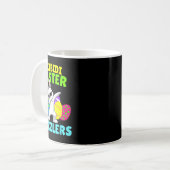 Skibidi Ostern - Funny Easter Rizzler Gen Alpha Sl Kaffeetasse (Vorderseite Links)