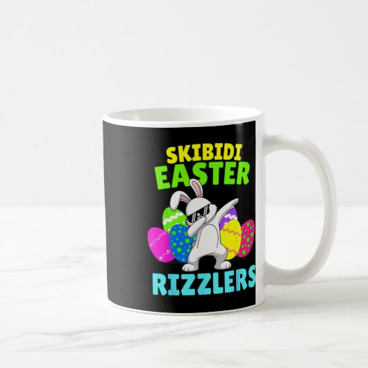 Skibidi Ostern - Funny Easter Rizzler Gen Alpha Sl Kaffeetasse (Rechts)